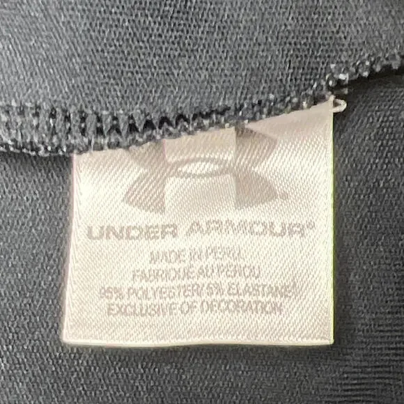 Under Armour HeatGear Performance Polo Golf Shirt Mens Small Fit Black Active. - Picture 10 of 13